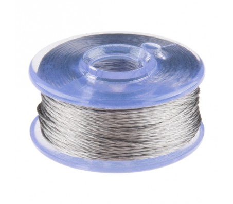 Conductive Thread Bobbin - 12m (Smooth, Stainless Steel)
