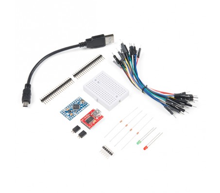 SparkFun Arduino Pro Mini Starter Kit - 3.3V/8MHz