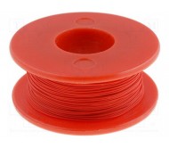 Wrapping Wire - AWG30 Solid Core - Red 50m