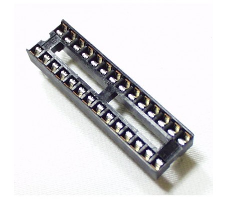 DIP Sockets Solder Tail - 28-Pin 0.3"