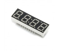 4-Digit 7-Segment Display - Kelly Green