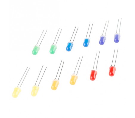 LED Rainbow Pack - 5mm PTH