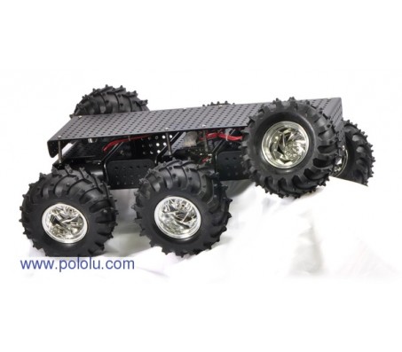 "Wild Thumper" 6WD All-Terrain Chassis 34:1 Black
