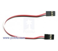 Servo Extension Cable 6" (15cm) Female-Female