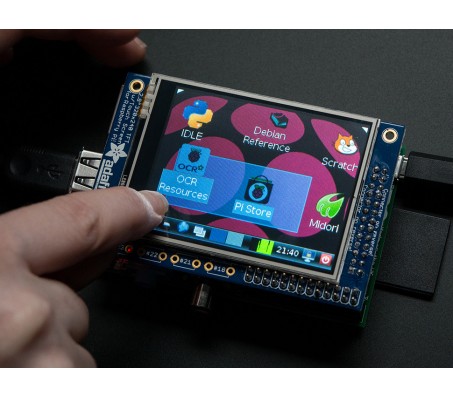 PiTFT Mini Kit - 320x240 2.8" TFT+Touchscreen for Raspberry Pi