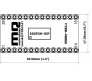 SSOP28-SOIC28 to DIP Adapter