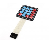 Sealed Membrane 4 x 4 Button Pad with Sticker